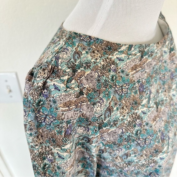 Earth Music and Ecology Liberty Animal Spring Summer Dress Size M - Picture 11 of 13